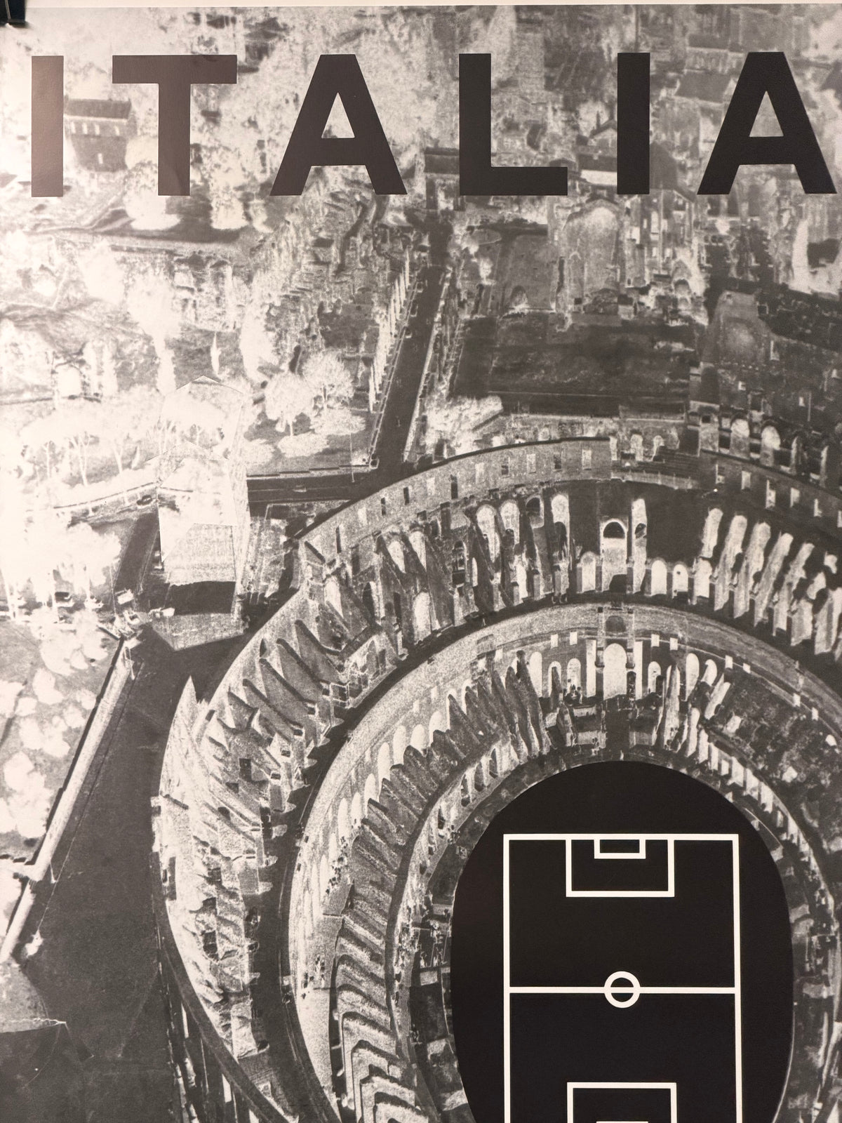 Manifesto pubblicitario originale - Italia 90
