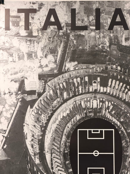 Manifesto pubblicitario originale - Italia 90