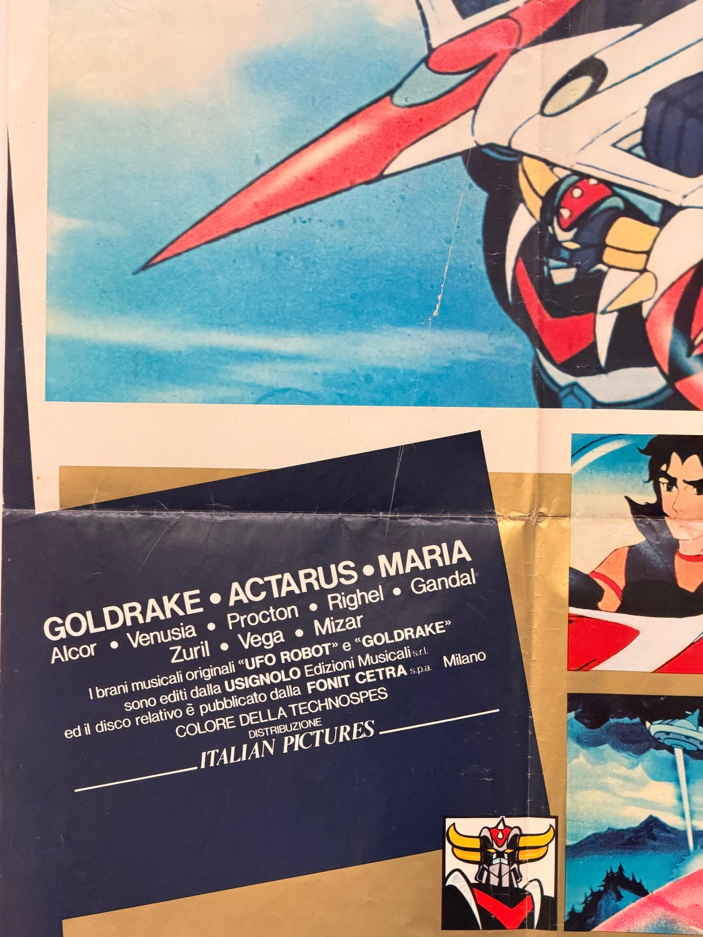 Manifesto di cinema - Goldrake L’invincibile