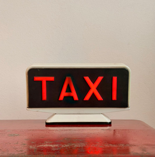 Insegna luminosa originale - Taxi