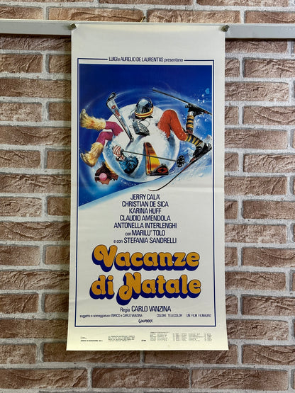 Locandina originale di cinema - Vacanze di Natale 1983
