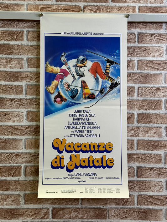 Locandina originale di cinema - Vacanze di Natale 1983