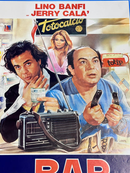 Locandina di cinema - Al bar dello sport