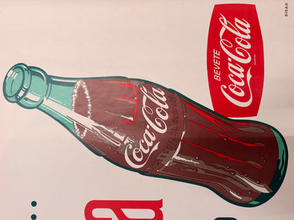Manifesto pubblicitario originale - Coca Cola