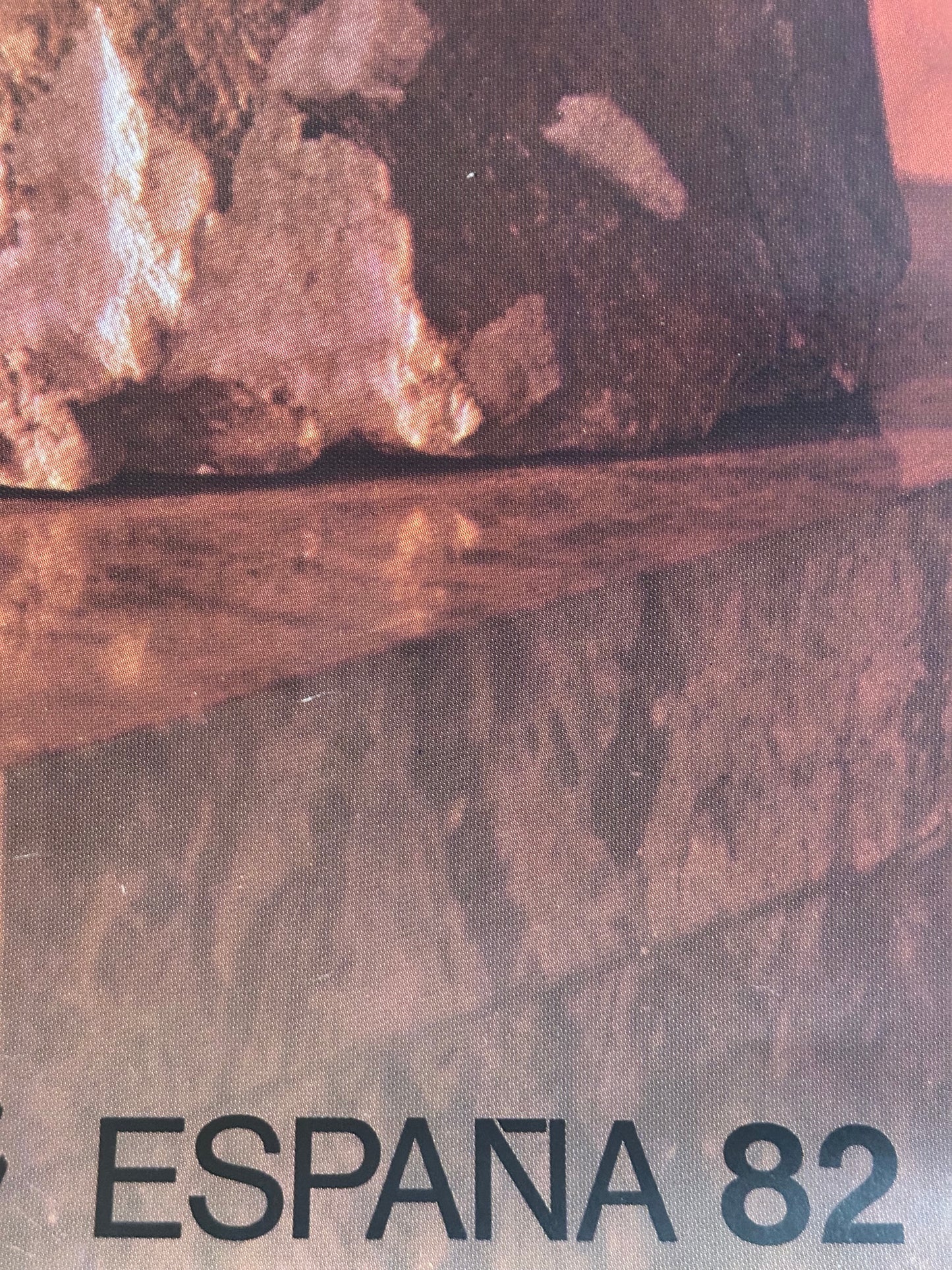 Manifesto pubblicitario originale - Mondiale Spagna 82