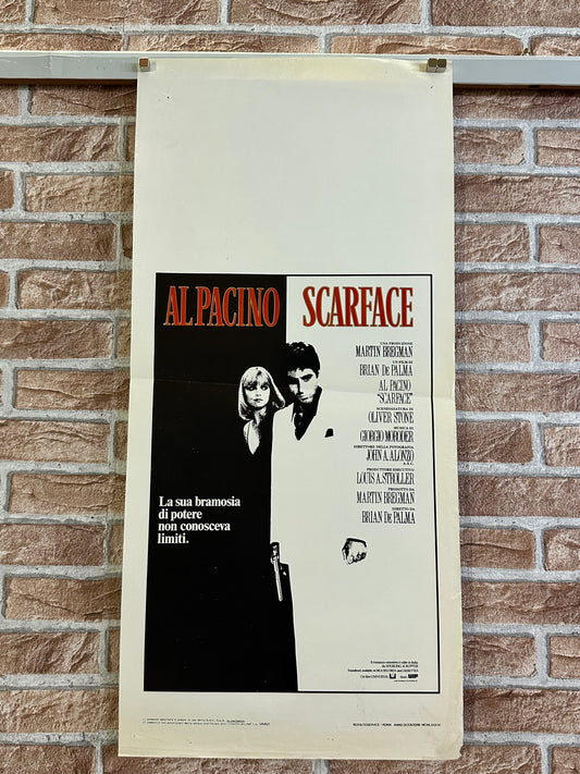 Locandina originale di cinema - Scarface
