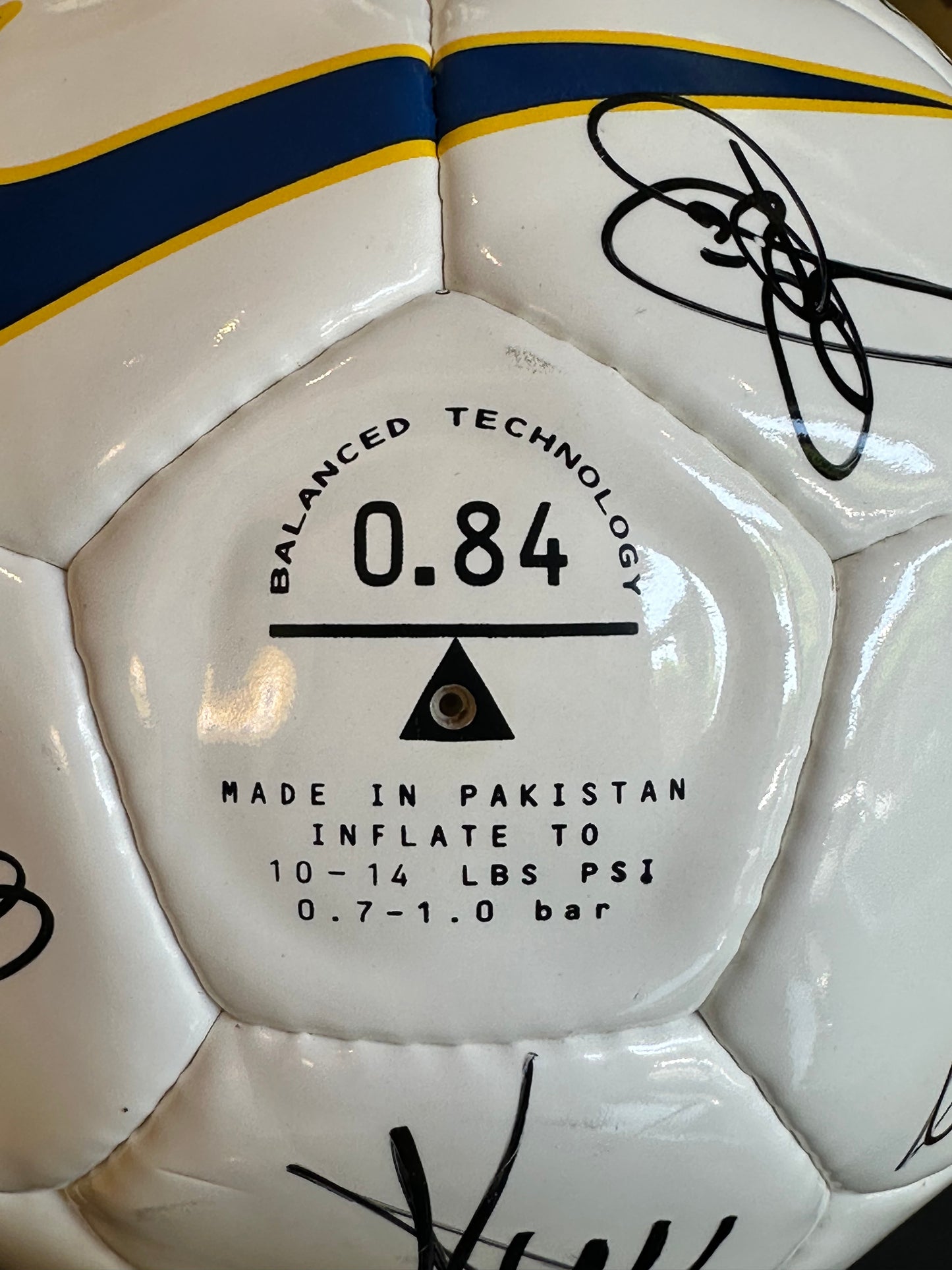 Pallone firmato originale - Inter Milano 1999 - 2000