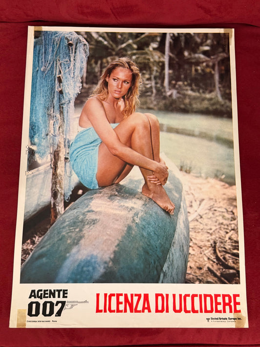 Fotobusta di cinema - 007 Licenza per uccidere