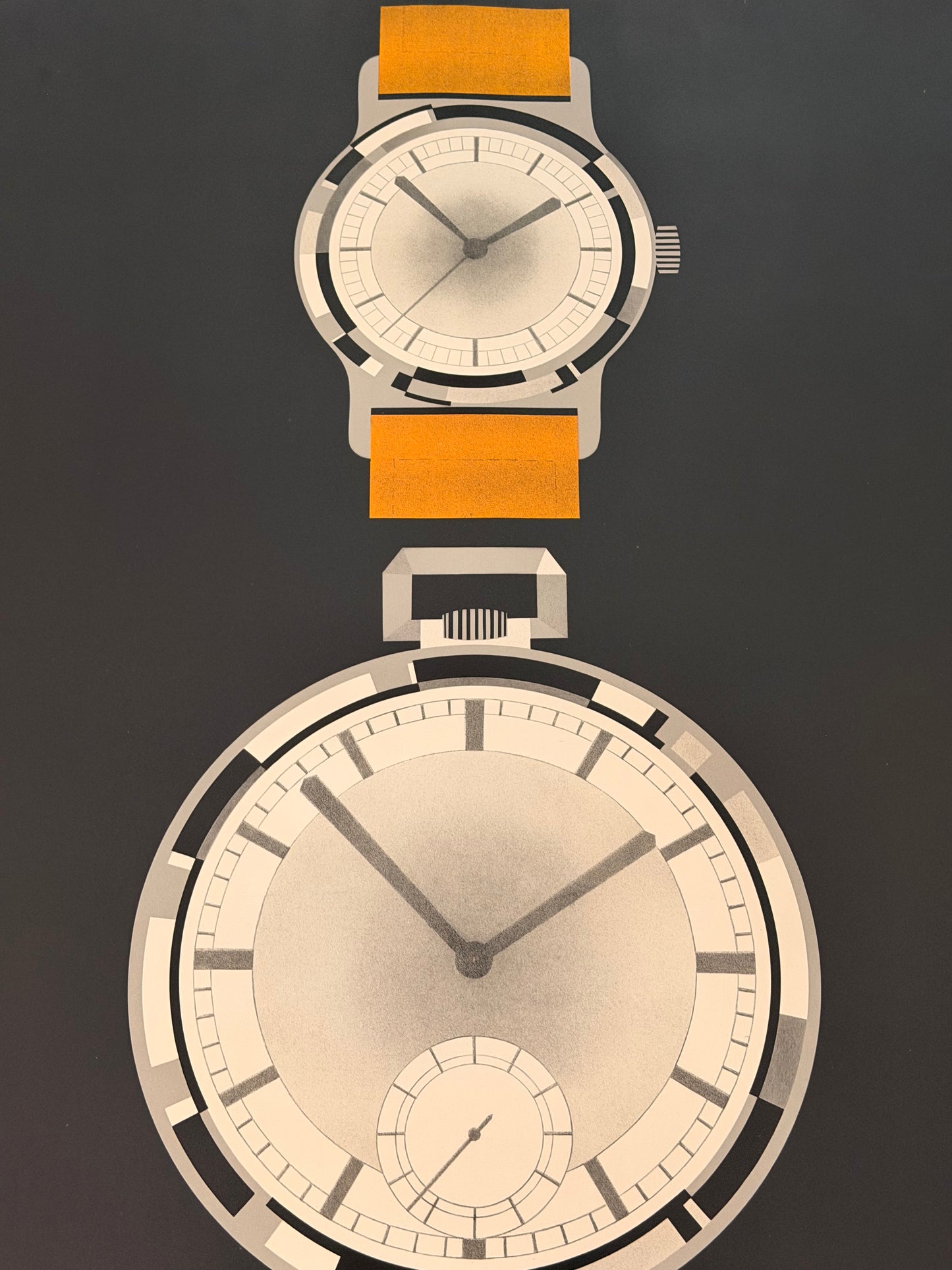 Manifesto pubblicitario originale - Orologi