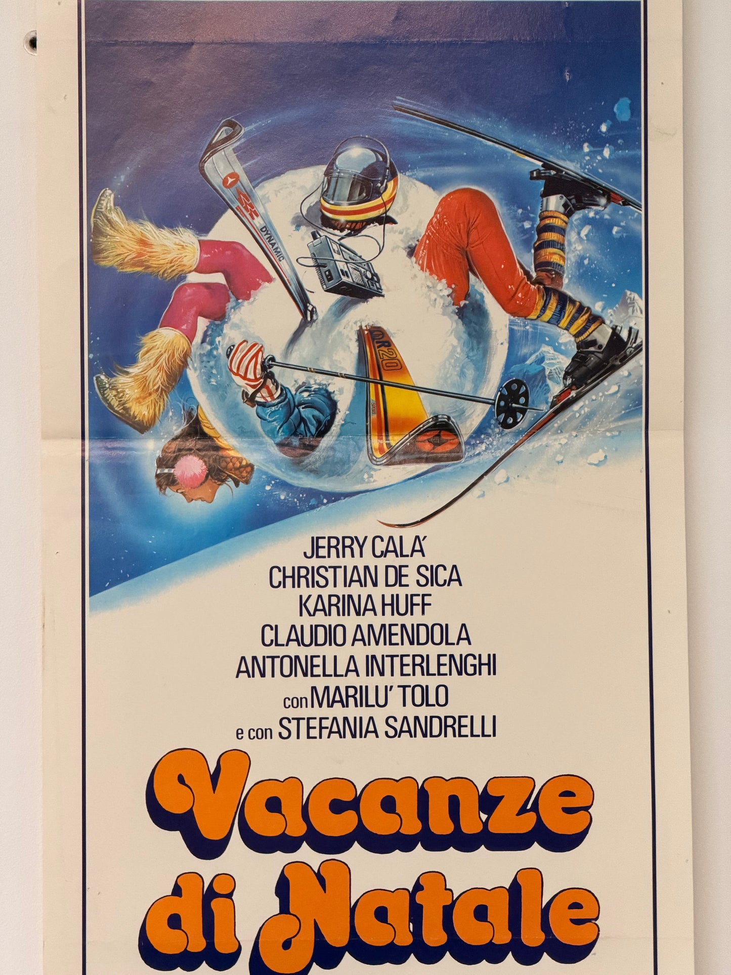 Locandina di cinema - Vacanze di Natale