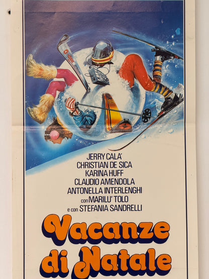 Locandina di cinema - Vacanze di Natale