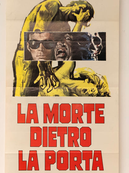 Locandina di cinema - La morte dietro la porta
