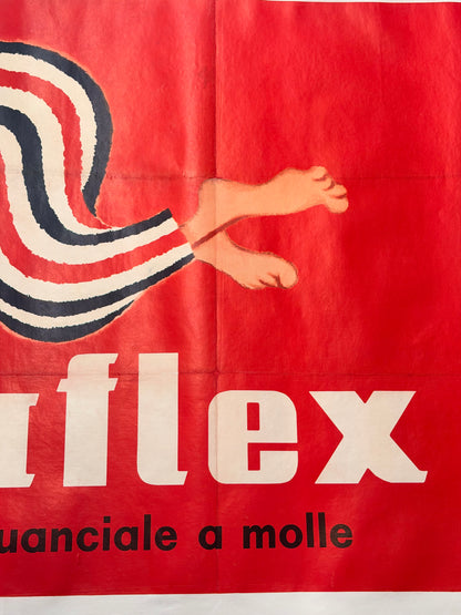 Manifesto pubblicitario originale - Permaflex