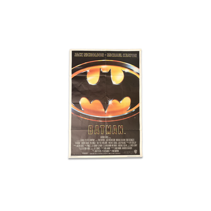 Manifesto di cinema - Batman - Tim Burton - Jack Nicholson