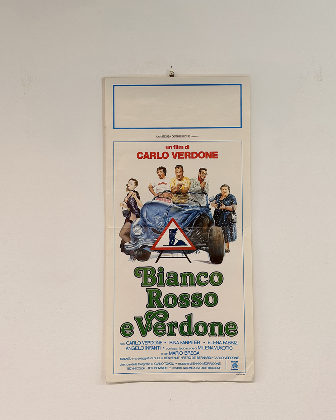 Locandina di cinema - Bianco Rosso e Verdone