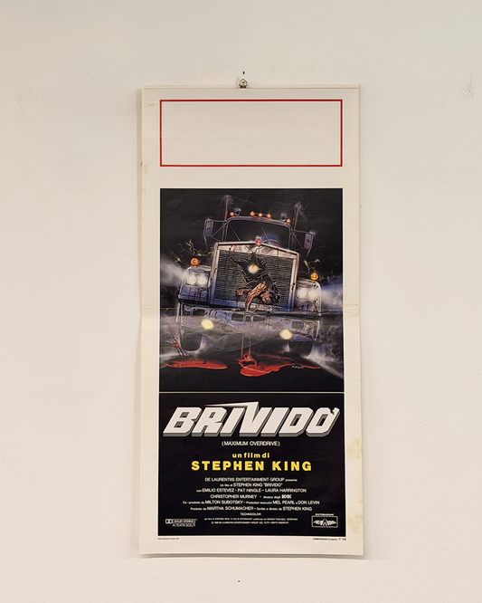 Locandina di cinema - Brivido - Stephen King