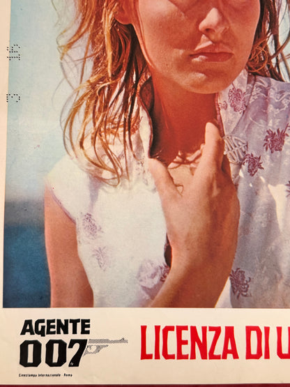 Fotobusta di cinema - 007 Licenza per uccidere