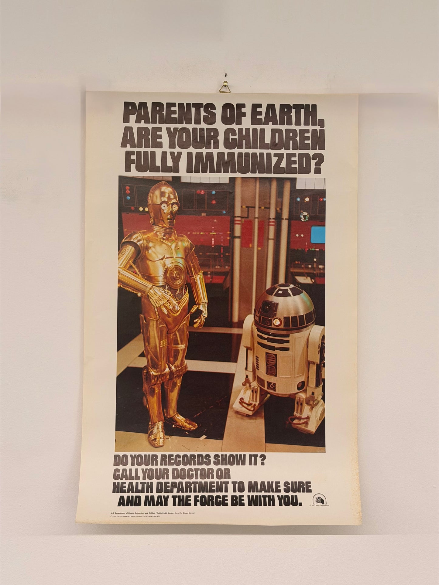 Locandina di cinema pubblicitaria - Star Wars