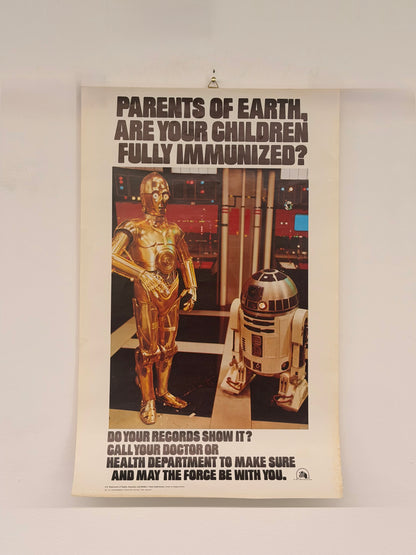 Locandina di cinema pubblicitaria - Star Wars