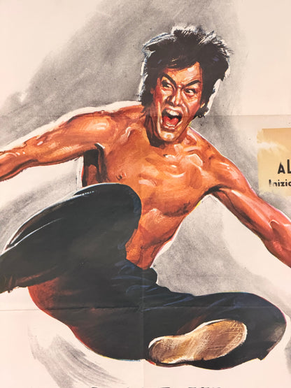 Manifesto di cinema - Dalla Cina con Furore - Bruce Lee