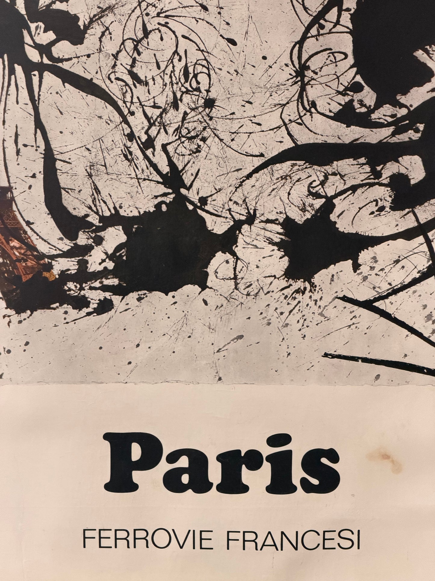 Manifesto pubblicitario originale - Paris 1969 Dali