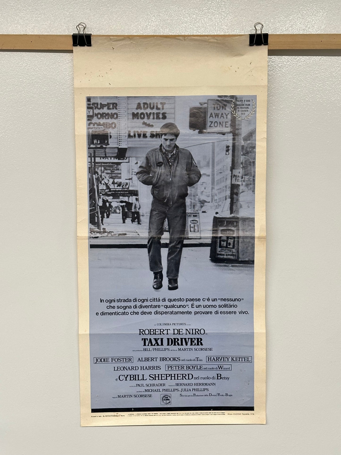 Locandina di cinema - Taxi Driver