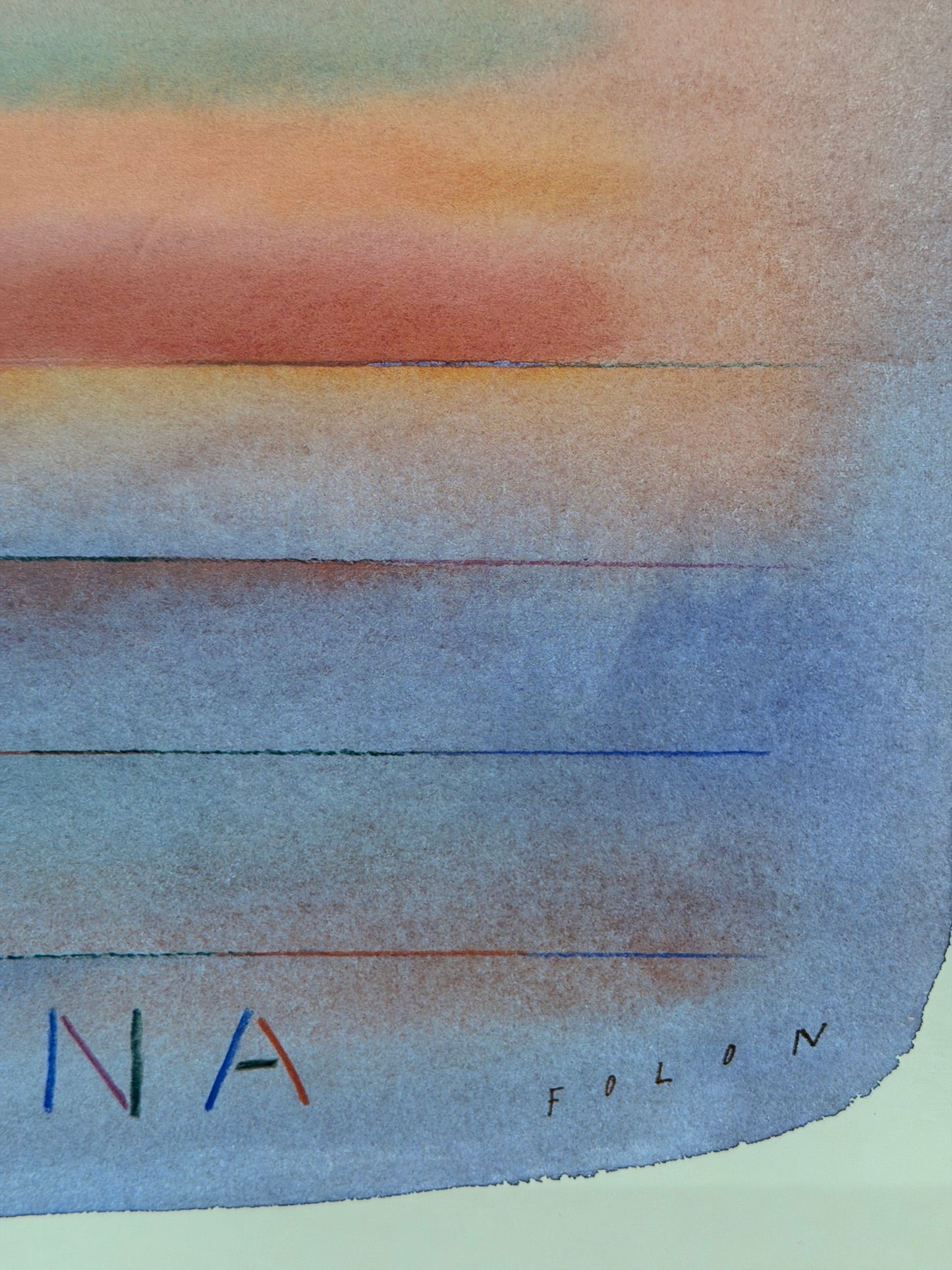 Manifesto pubblicitario originale - Barcelona ‘92