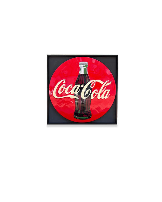 Insegna originale Coca Cola anni 70