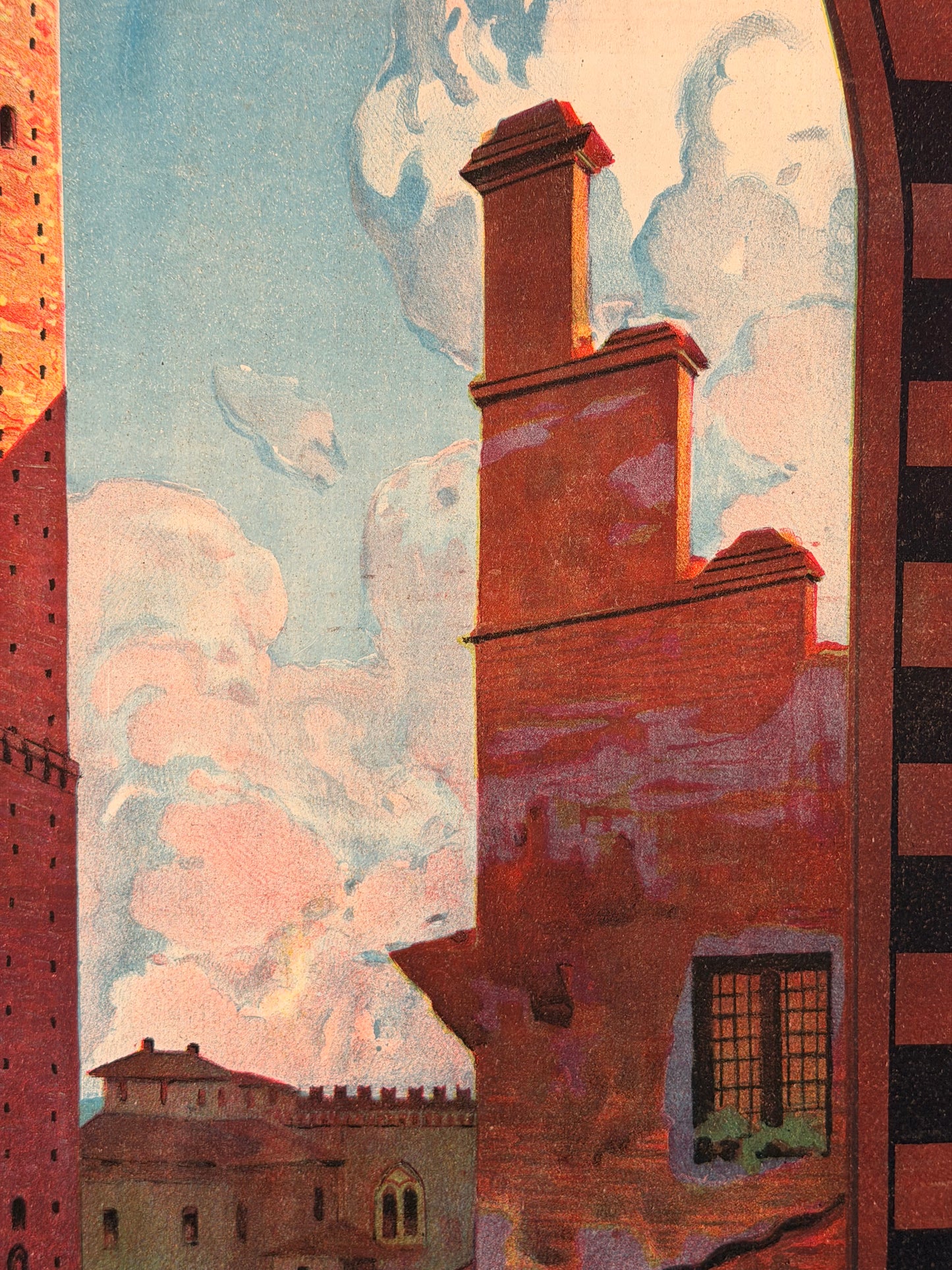 Manifesto pubblicitario originale - Bologna ENIT