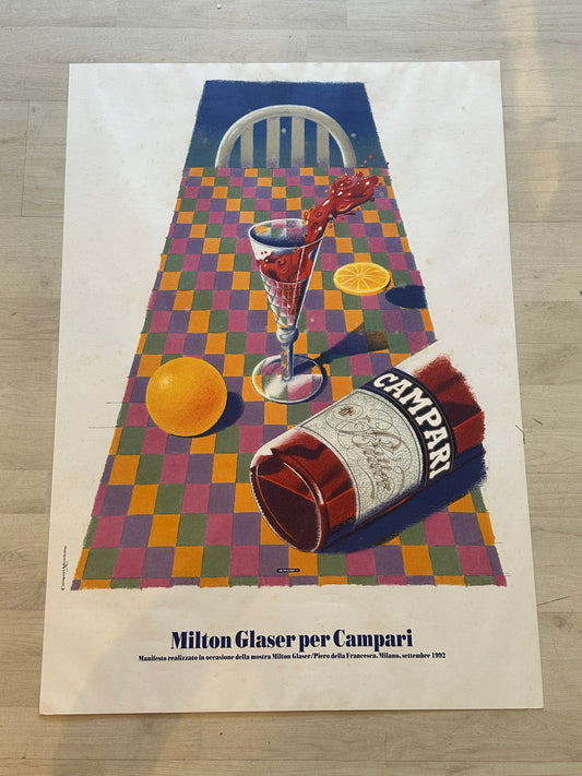 Manifesto pubblicitario originale - Campari