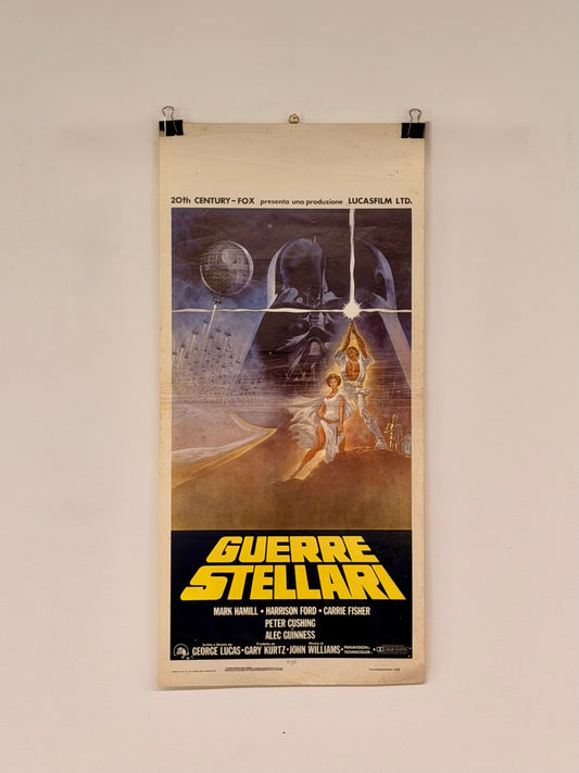 Locandina di cinema - Guerre Stellari