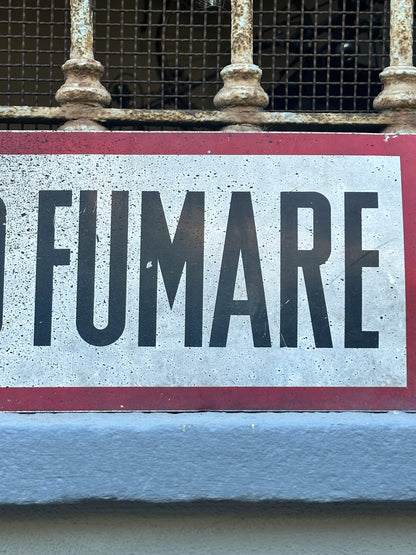 Insegna pubblicitaria - Vietato Fumare