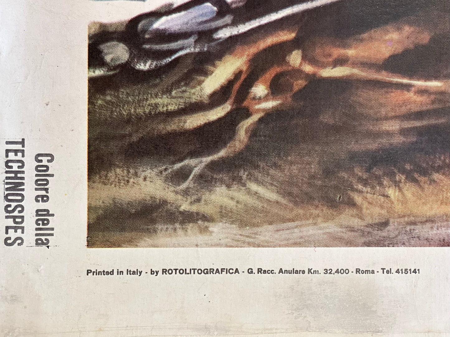 Manifesto originale di cinema - "Continuavano a chiamarlo Trinità"