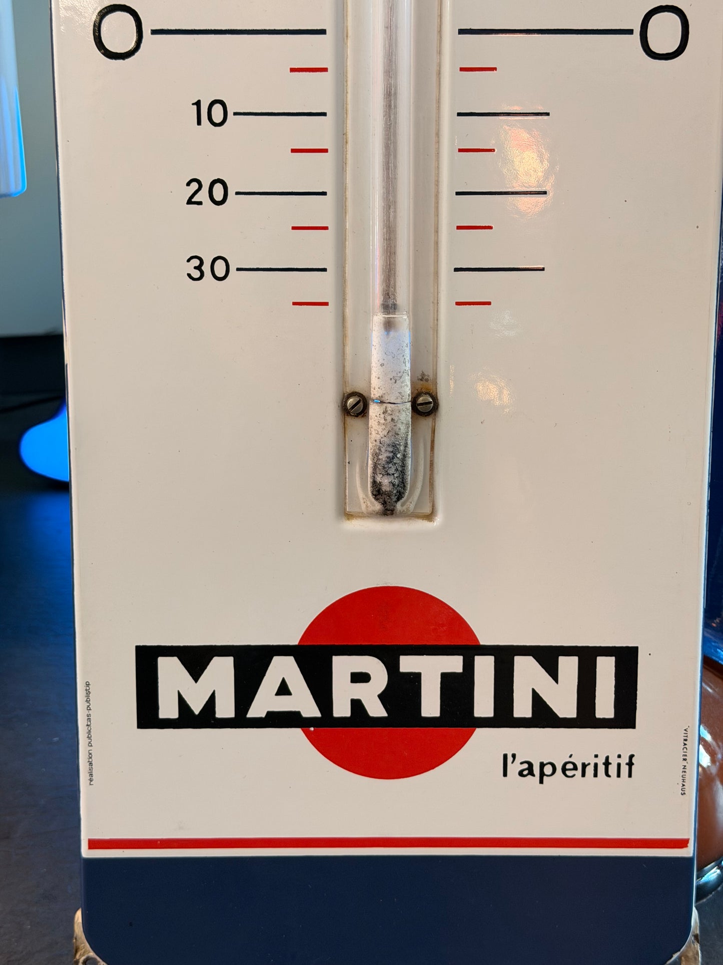 Termometro pubblicitario - Martini l’aperitif