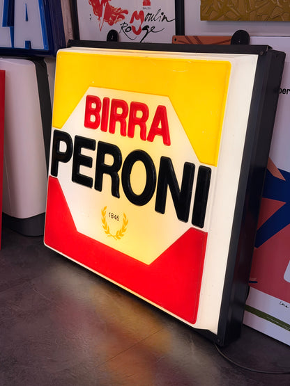 Insegna termoformata originale - Birra Peroni