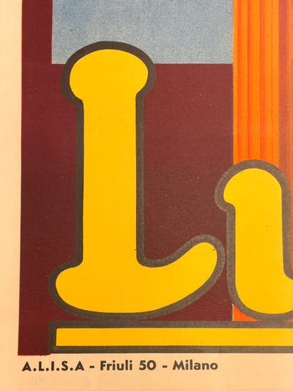 Manifesto pubblicitario originale - Luxardo - Zara