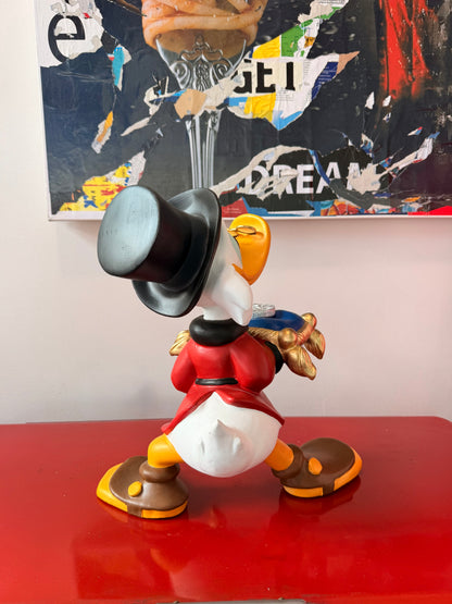 Statua originale Disney - Paperone prima moneta