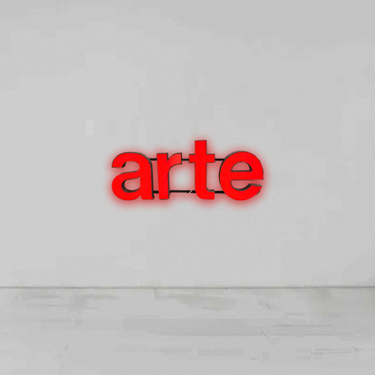 Insegna luminosa - Arte