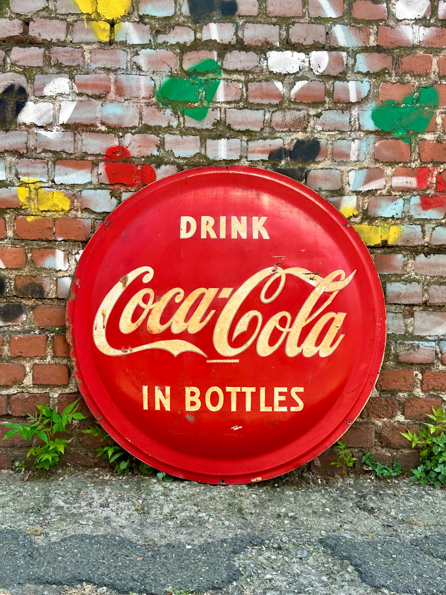 Bottone pubblicitario originale - Coca Cola