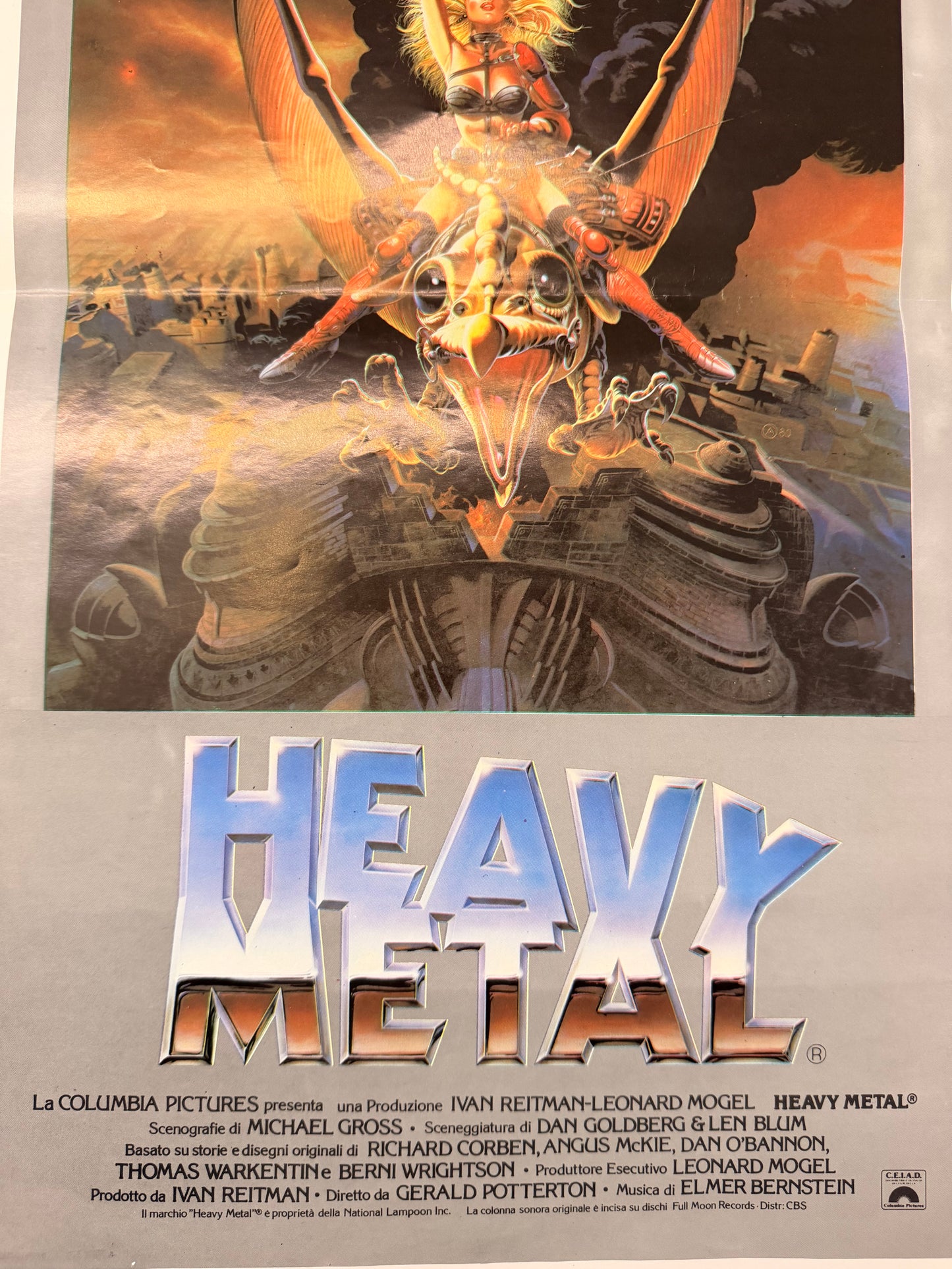 Locandina di cinema - Heavy Metal