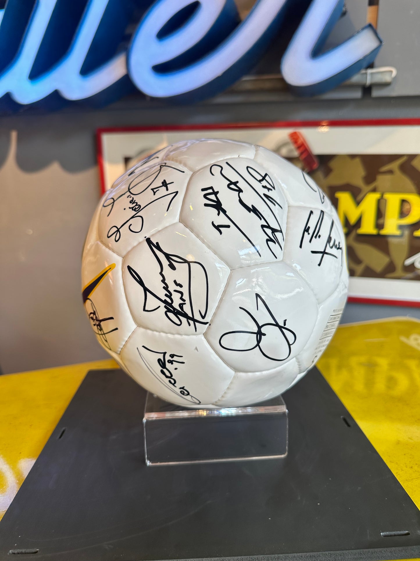 Pallone firmato originale - Inter Milano 1999 - 2000