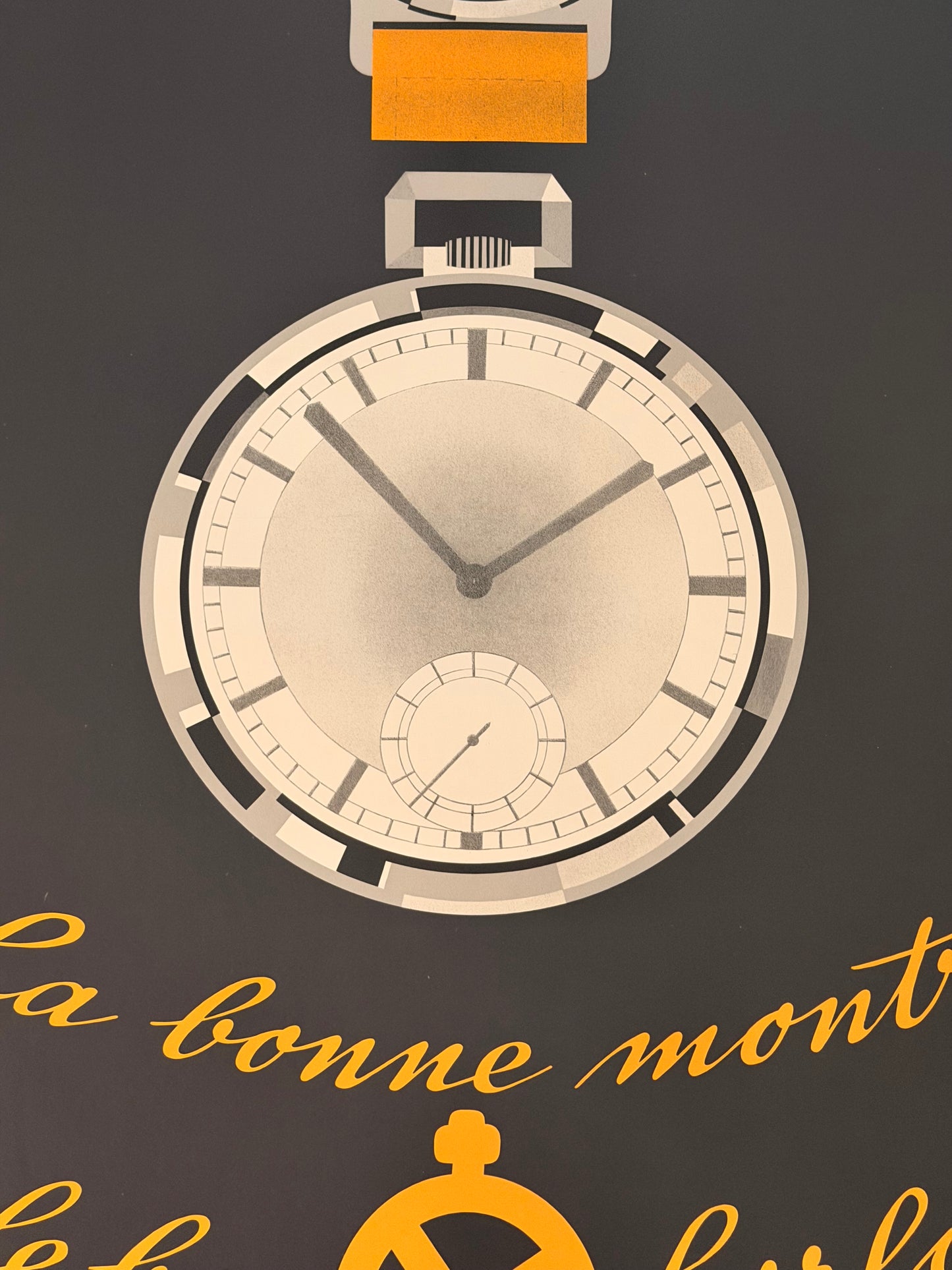 Manifesto pubblicitario originale - Orologi