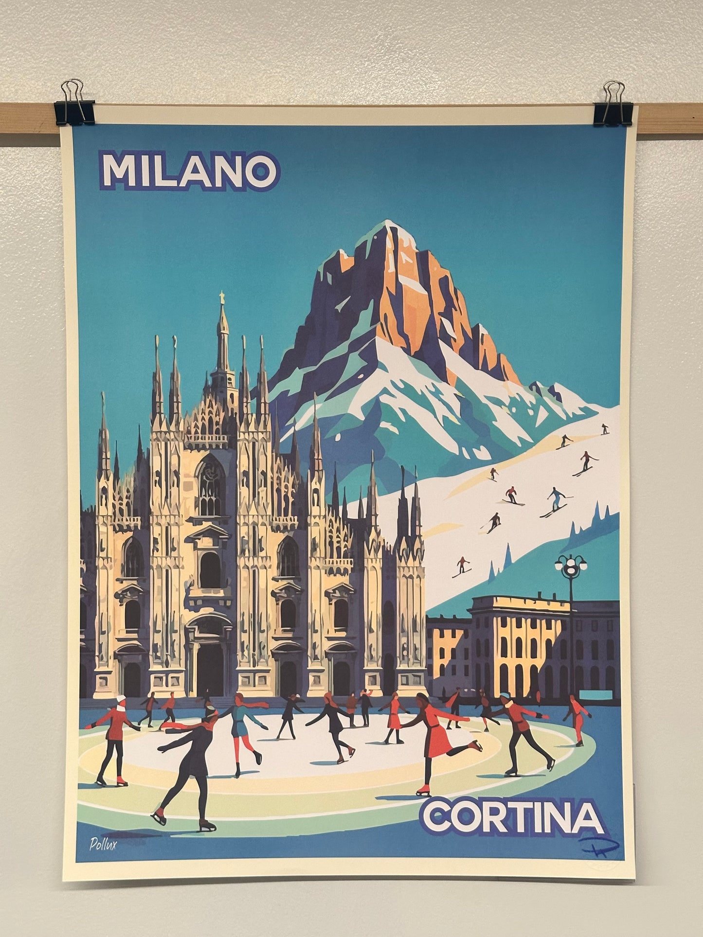 Manifesto pubblicitario - Milano Cortina 2026