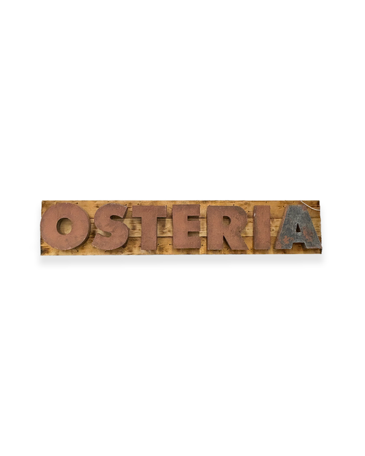Insegna originale - Osteria