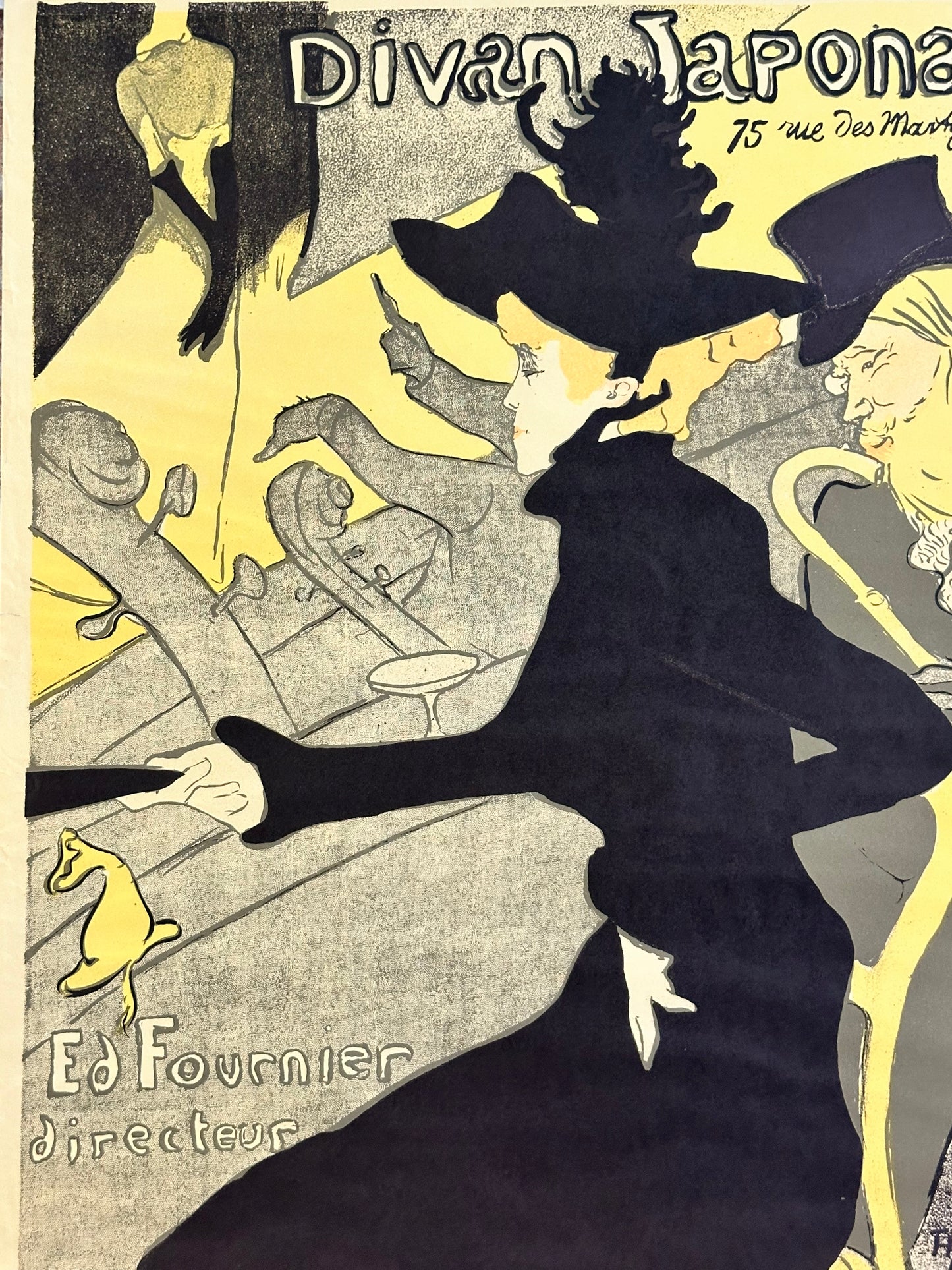Manifesto pubblicitario originale - Toulouse Lautrec