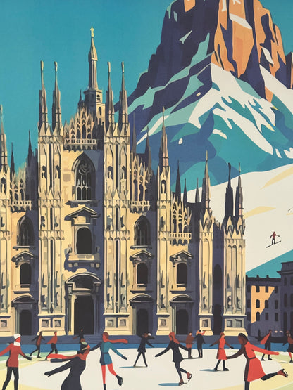 Manifesto pubblicitario - Milano Cortina 2026