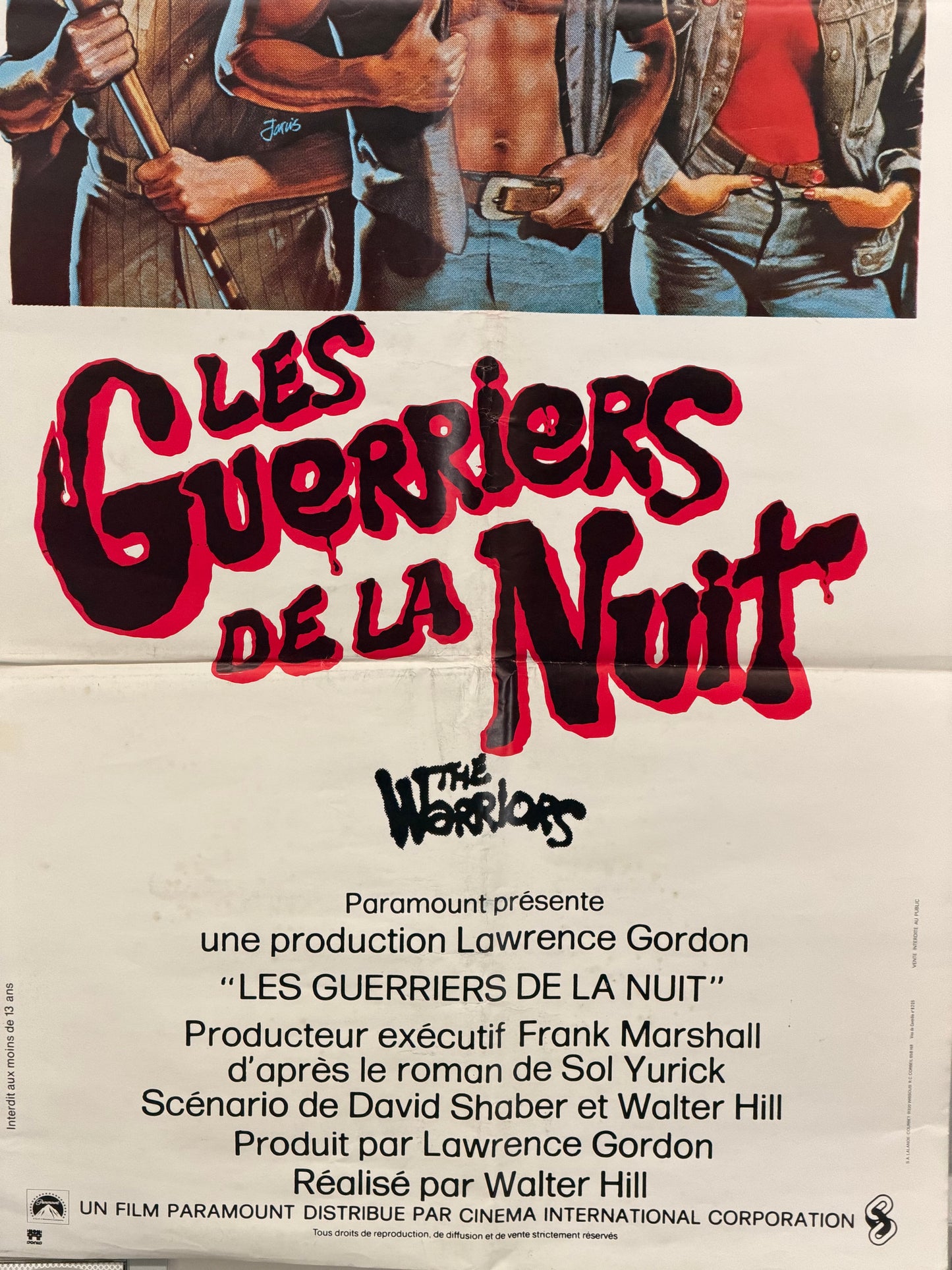 Manifesto di cinema - Les Guerriers de la Nuit (The Warriors)