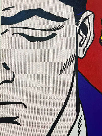 Manifesto pubblicitario originale - Roy lichtenstein