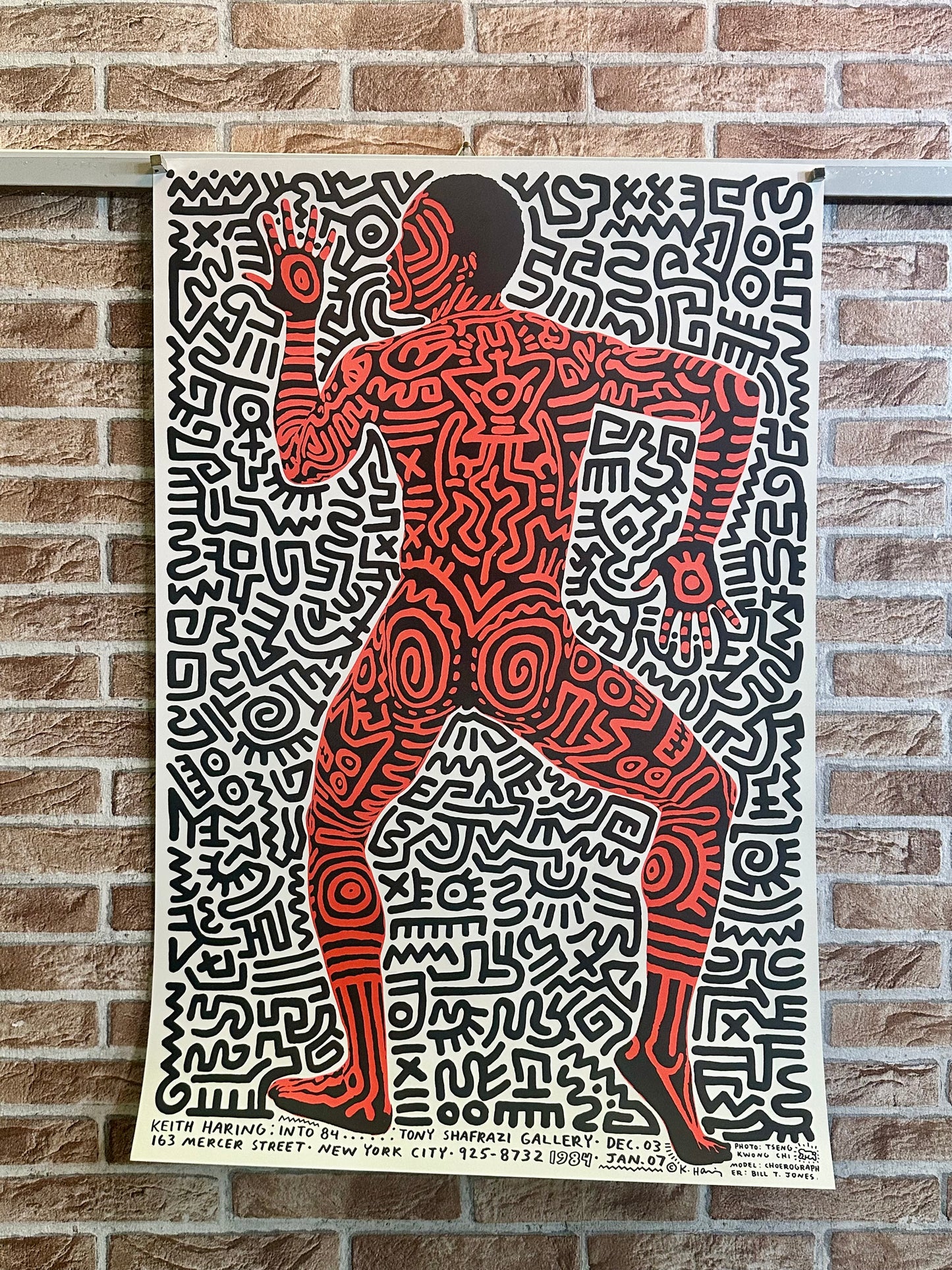 Manifesto pubblicitario - Keith Haring (after)