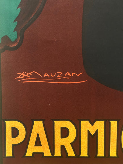 Manifesto pubblicitario originale -  Parmigiano Bertozzi